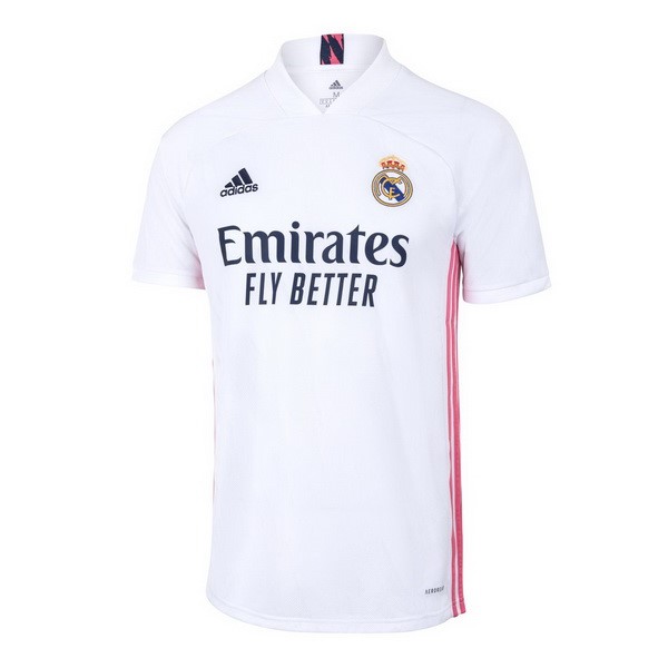 Tailandia Camiseta Real Madrid Primera Equipación 2020-2021 Blanco